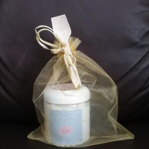 Body Butter Pink Peony Whipped Gold Bag w Wooden Spoon
